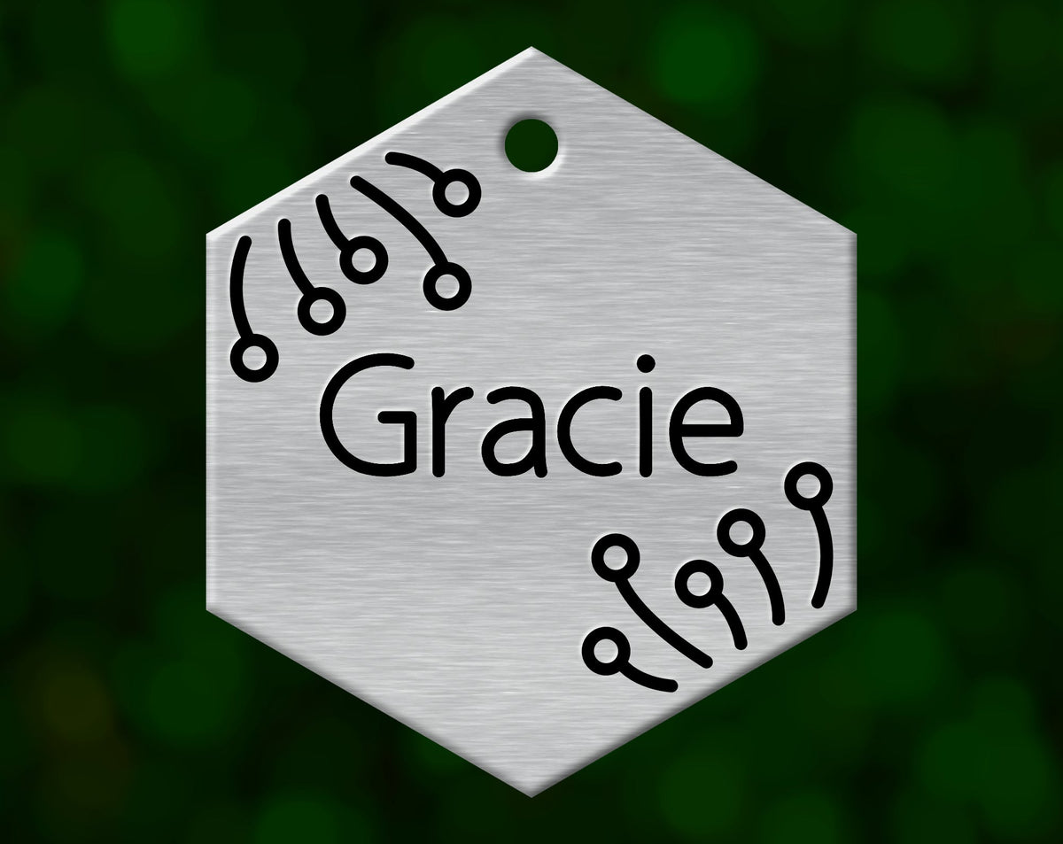Botanica Dog Tag (Hexagon)
