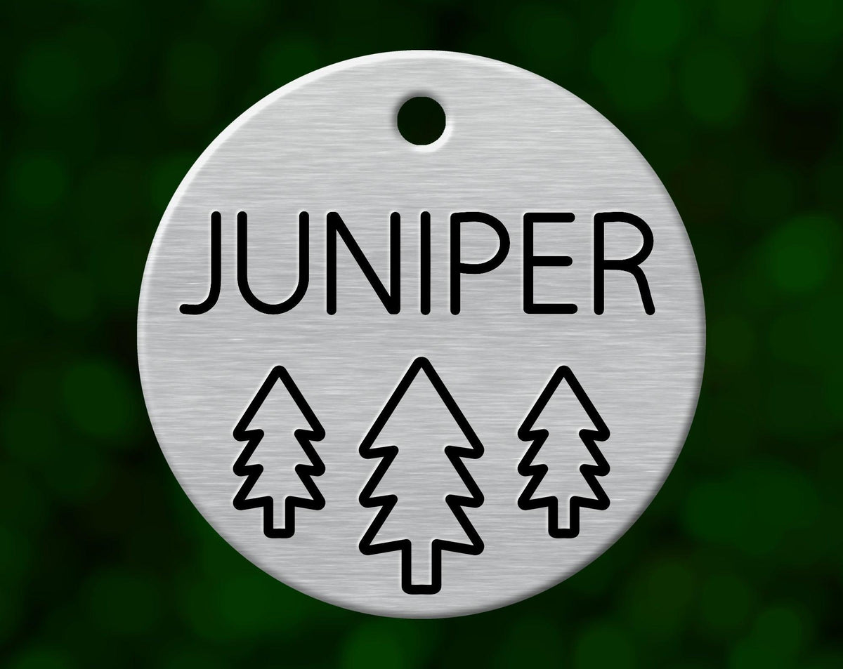 Forest Dog Tag (Round)