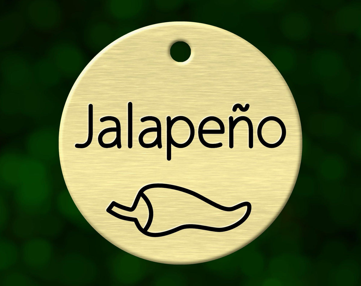 Jalapeño Dog Tag (Round)