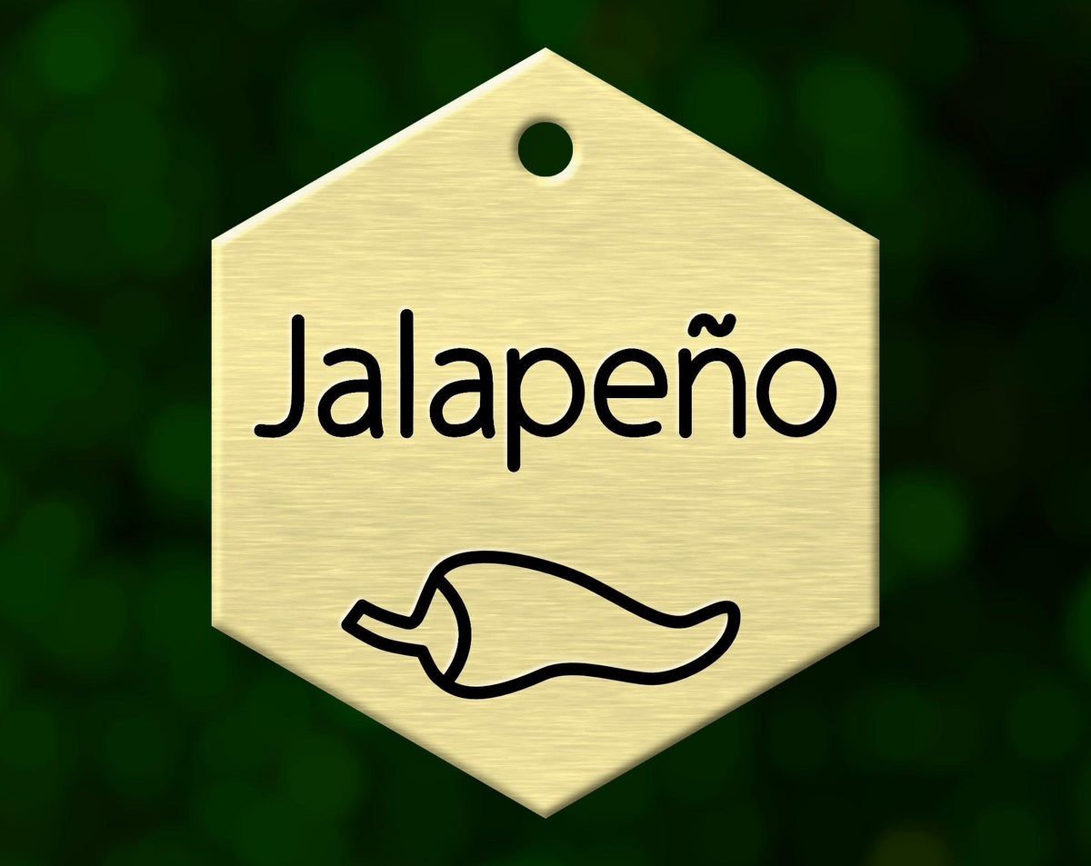 Jalapeño Dog Tag (Hexagon)