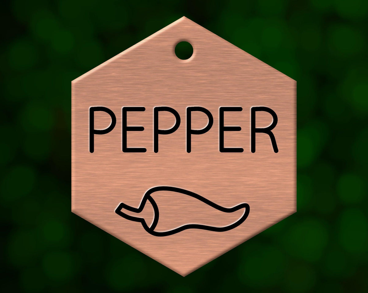Chili Pepper Dog Tag