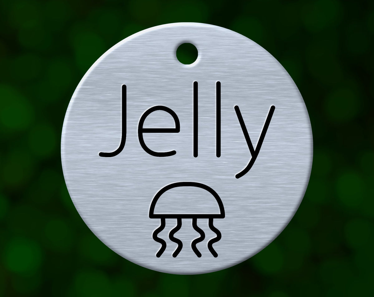 Jellyfish Dog Tag (Round)